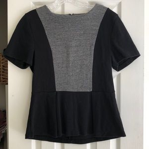 Jcrew peplum top